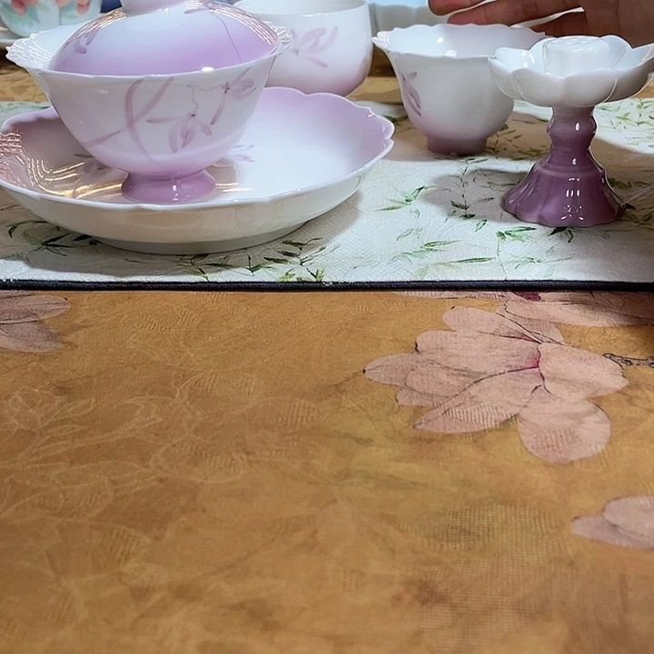 【闪购商品】F****?紫色兰花五件套哈哈