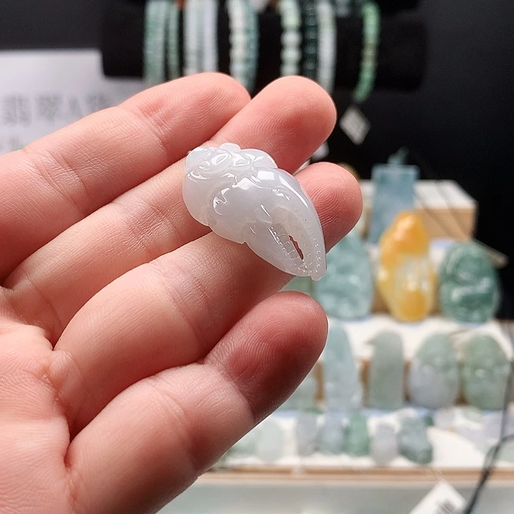 吊坠(不含链)未镶嵌翡翠90蟹钳