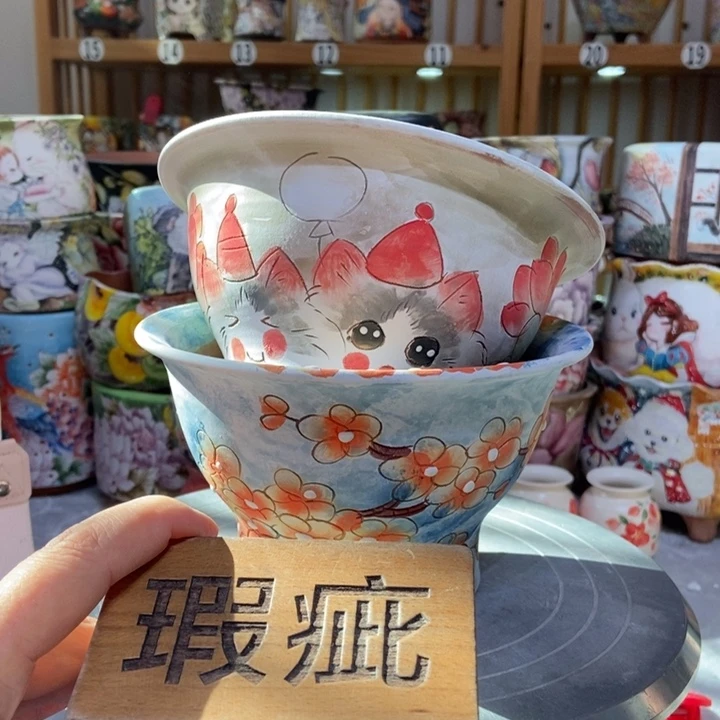 景德镇艺术手绘作品