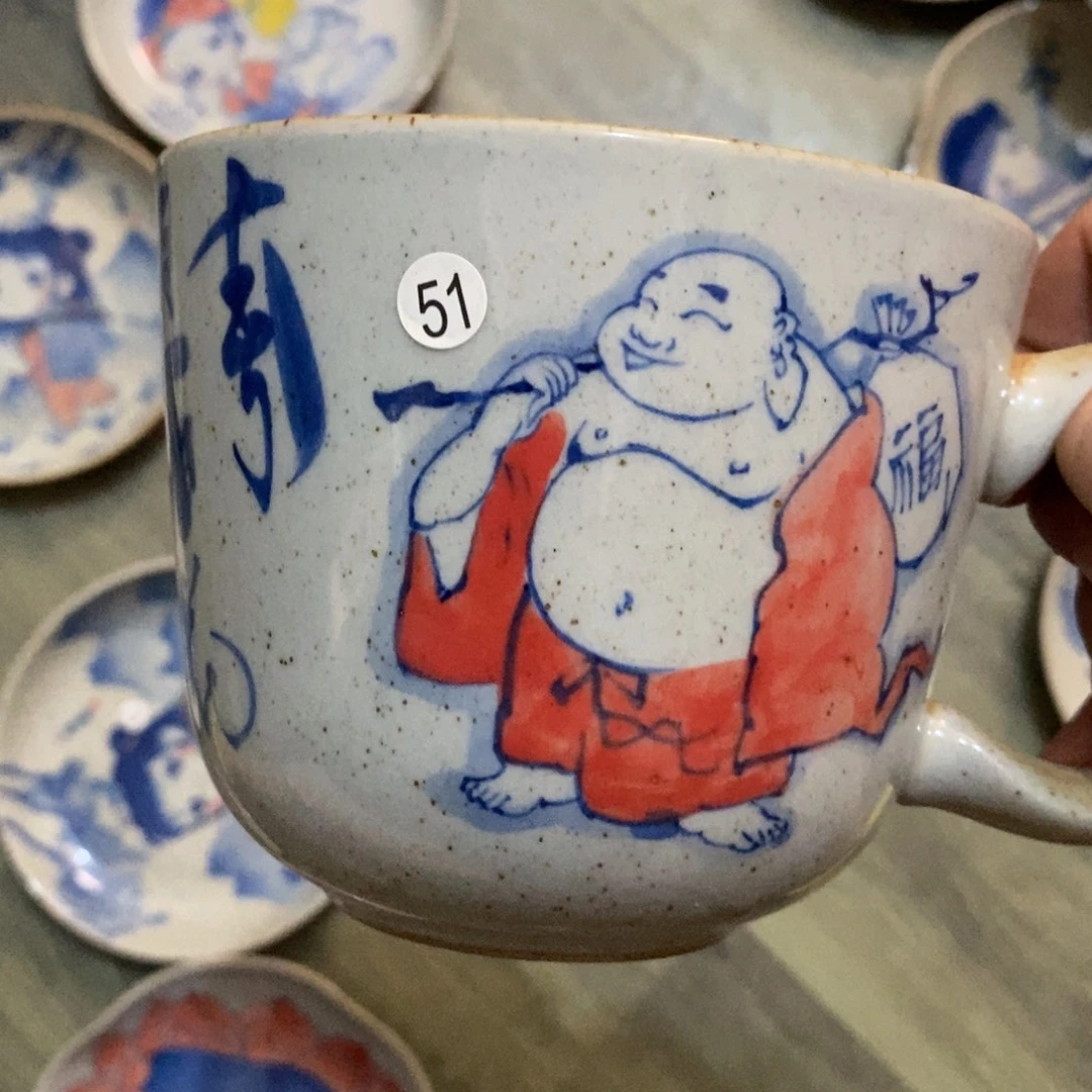 景德镇手绘陶泥万能杯
