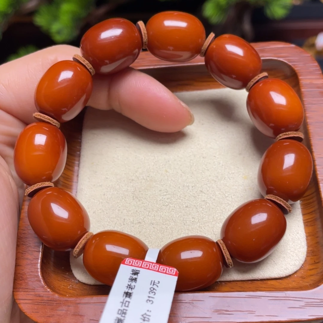 蜜蜡手链未镶嵌手串