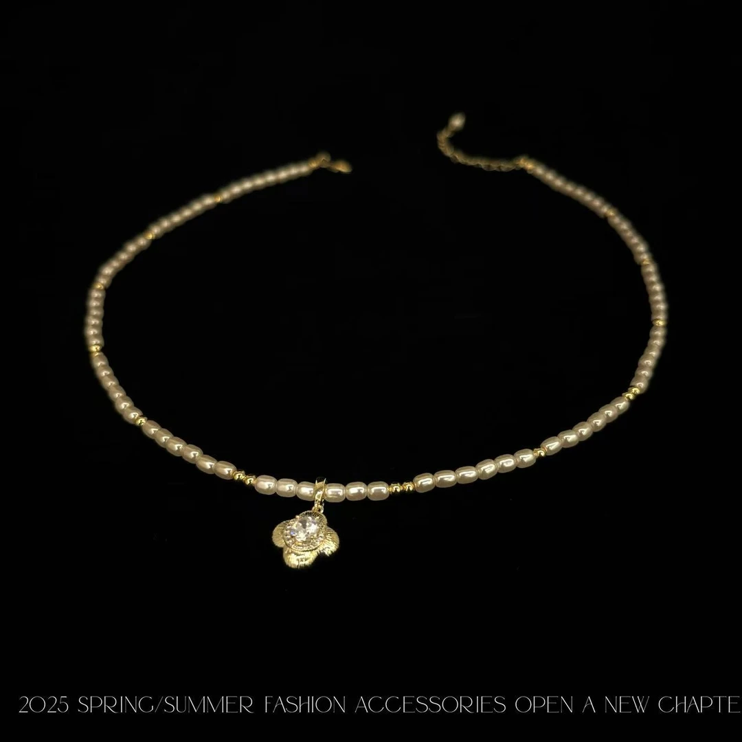 铜合金项链 镀k金 2025新款C5106【雅典女神】铂堡俪 BOBAOLI 项链