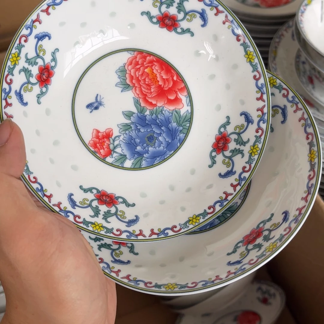景德镇高温细白瓷餐具