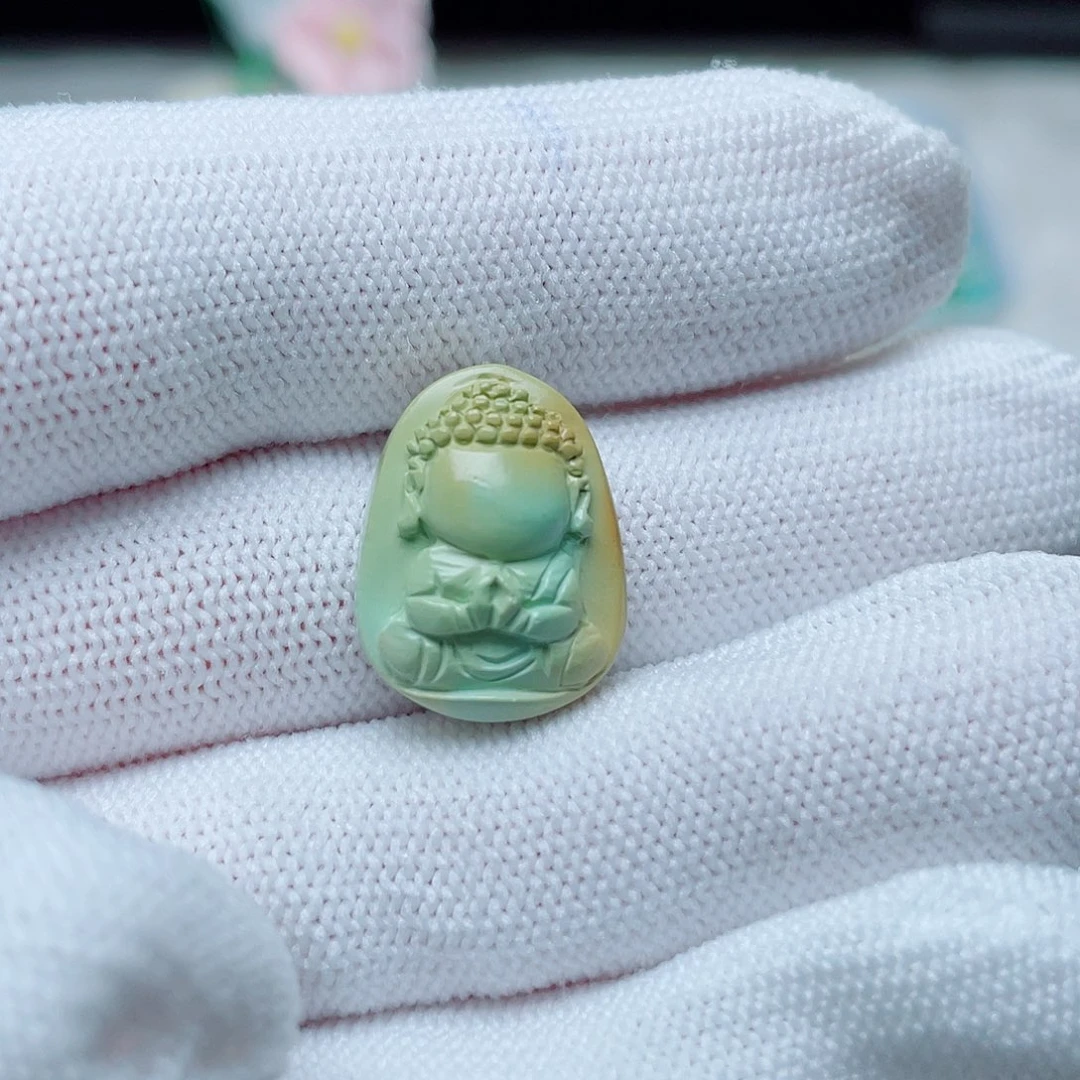 文***皮绿松石未镶嵌珠宝奇石