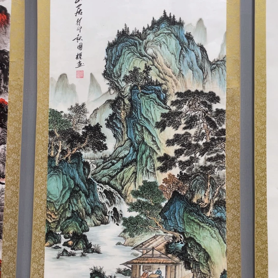 国画老师手笔手绘作品y
