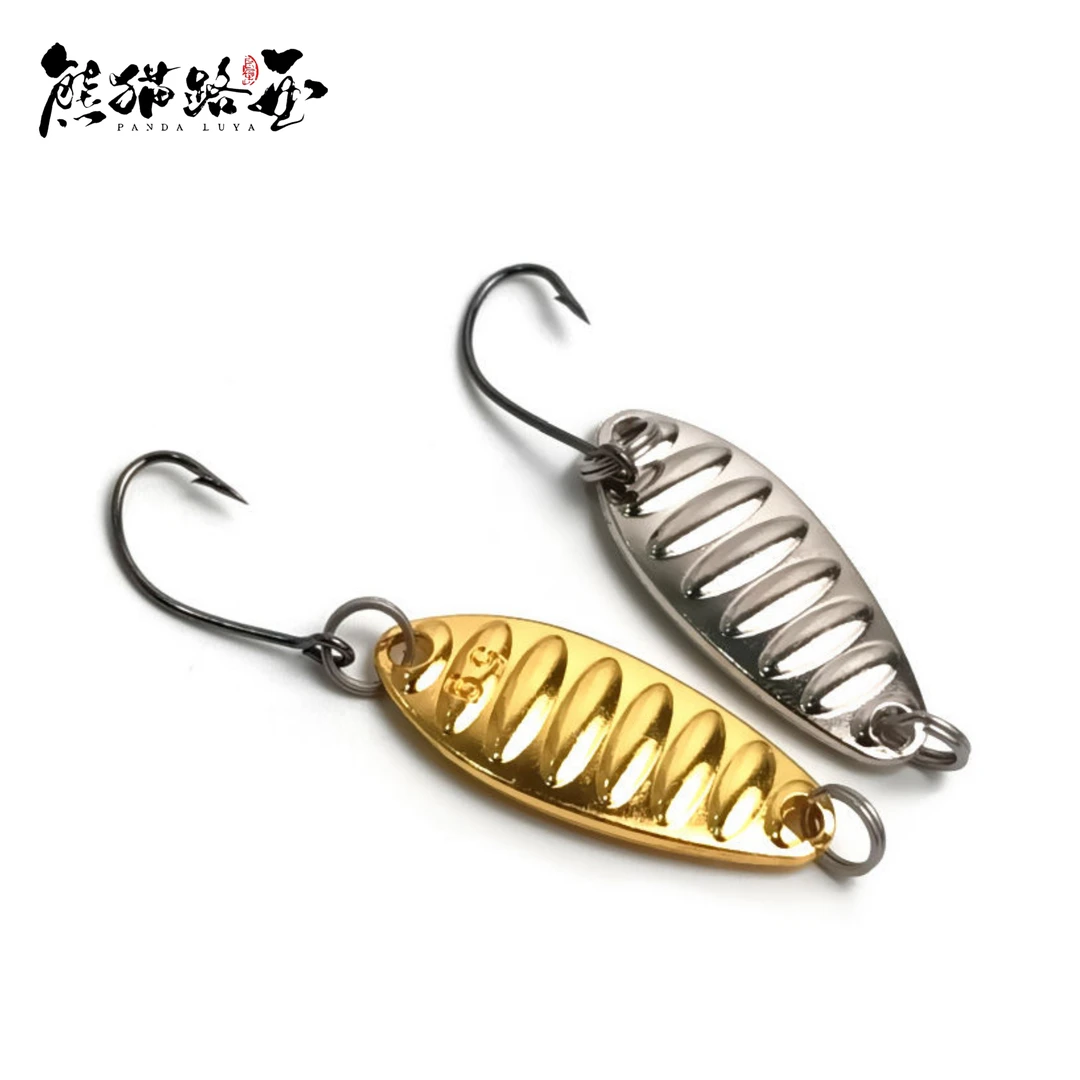 10个装1.5g2.5g3.5g微物路亚平振亮片假饵可钓鲈鱼鲶鱼全水层通杀