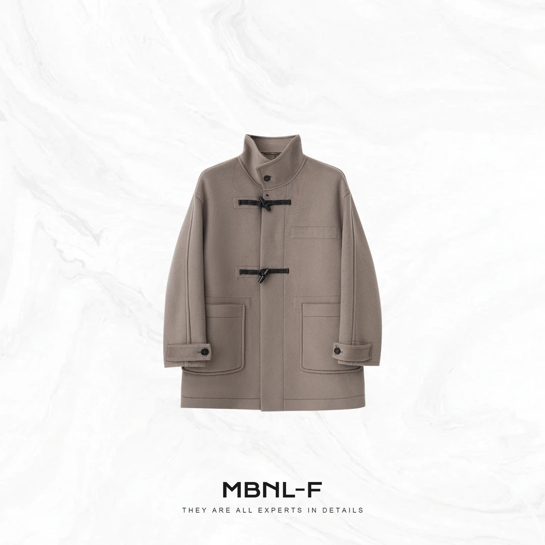 MBNL-F "英式伦敦大衣" 羊绒羊毛定制复古减龄大衣秦磊XM-XDY5877