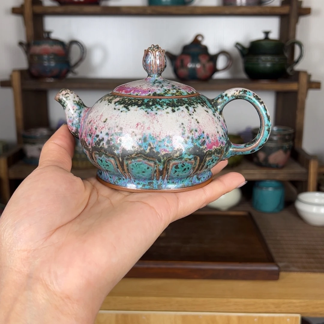 摆件陶李自伟钧瓷 神垕镇原产地