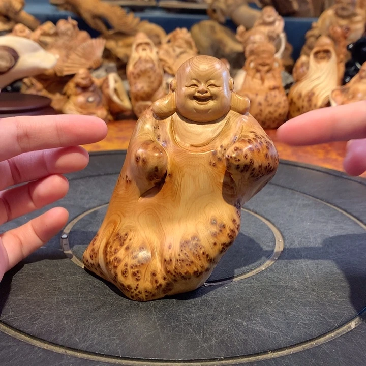 柏木（崖柏）根雕摆件