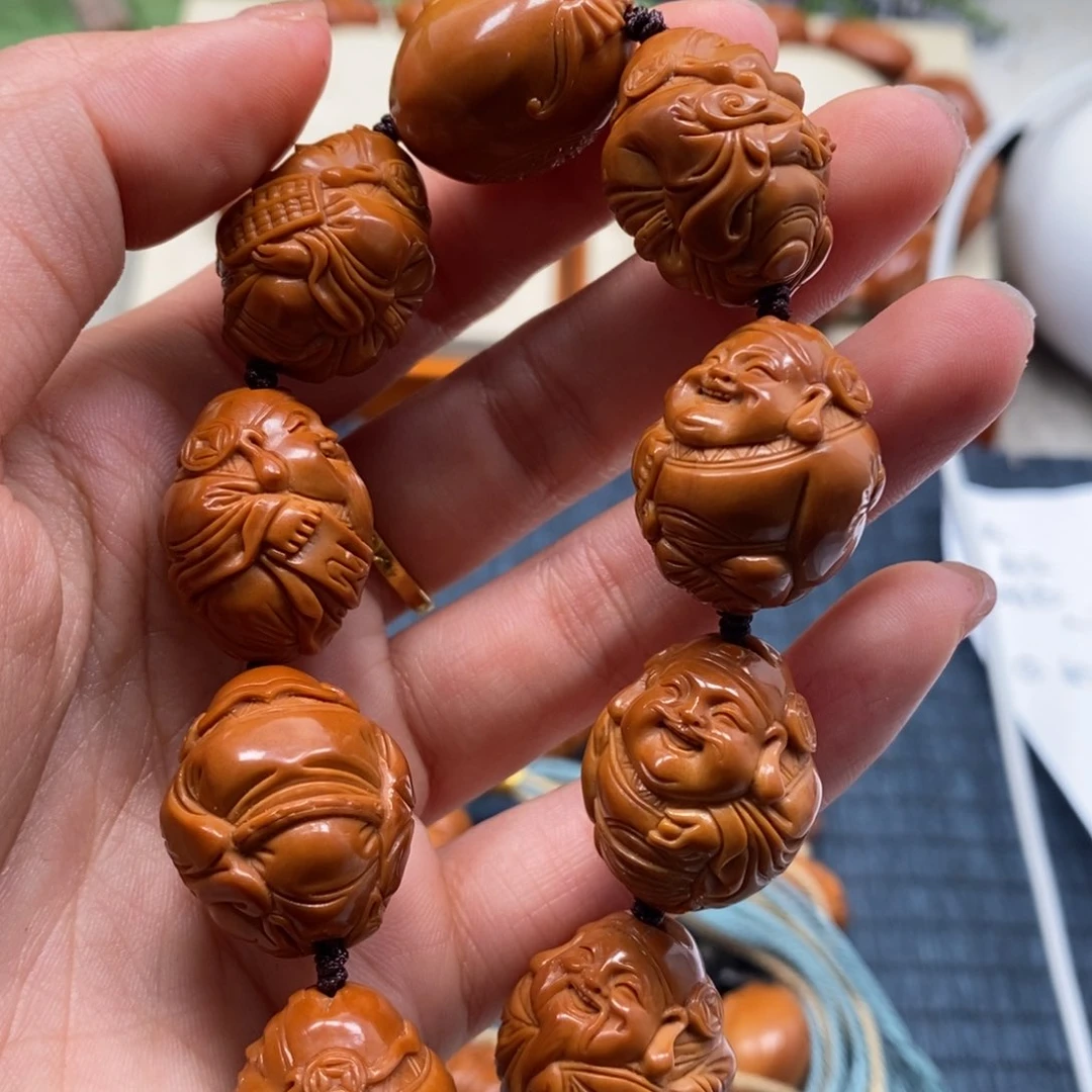 手串/手链橄榄核胖财神