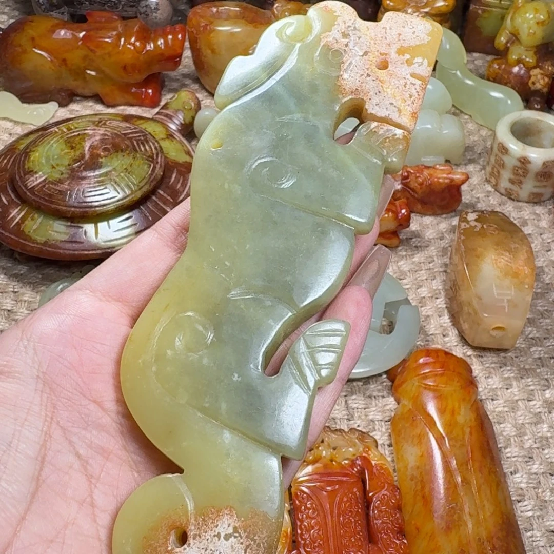 白玉菩提吊坠挂件
