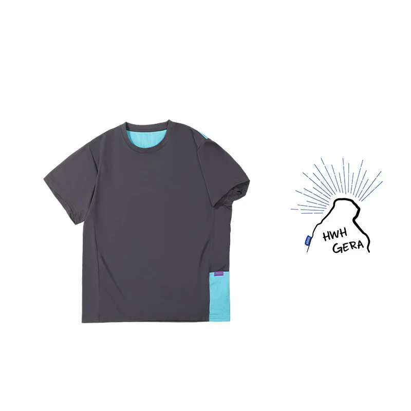 特6603-Mountain Outdoor轻量化户外圆领运动上衣夏季女款凉感T恤