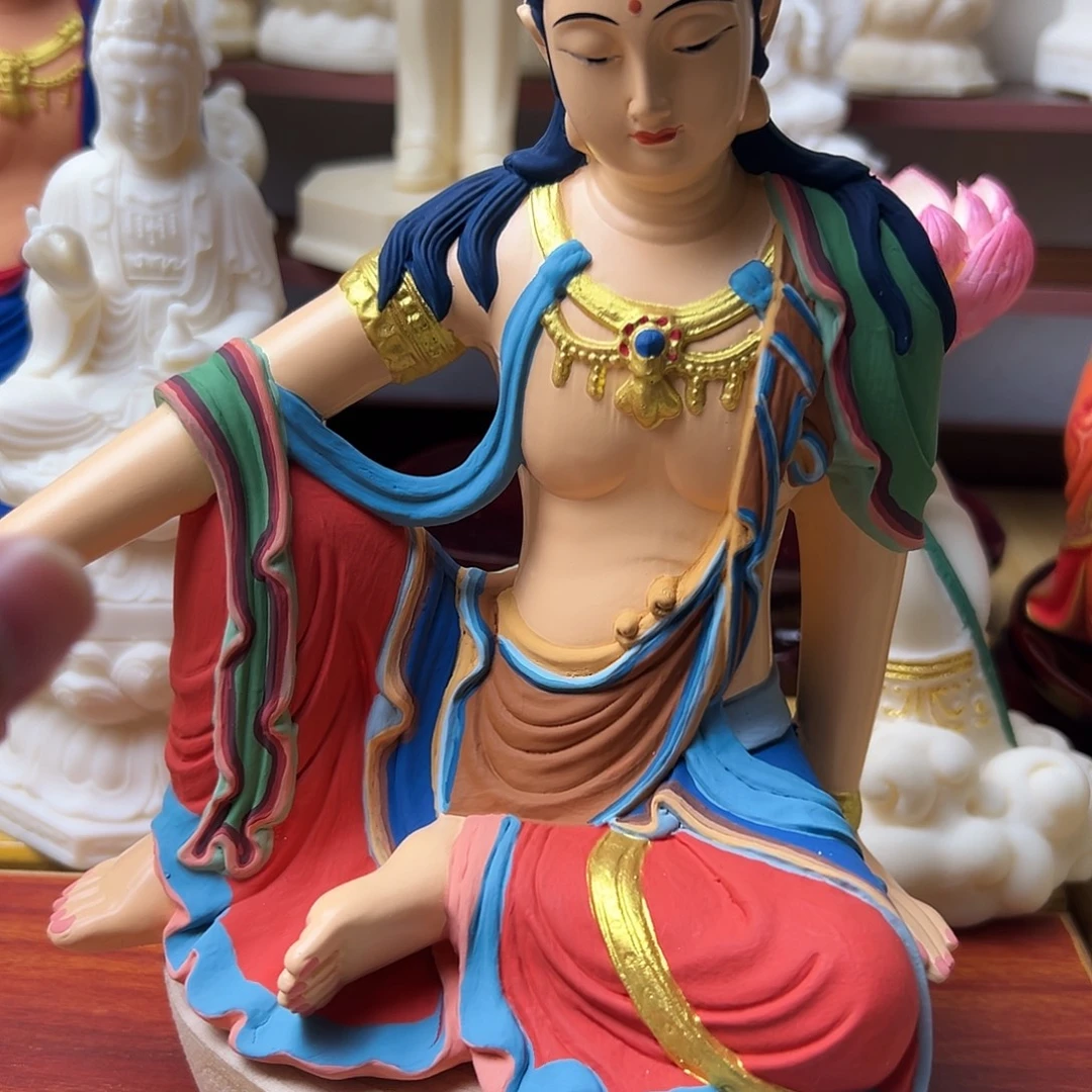 龍***下藤彩绘自在20公分摆件