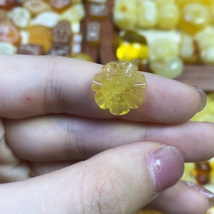 吊坠橄榄核向日葵