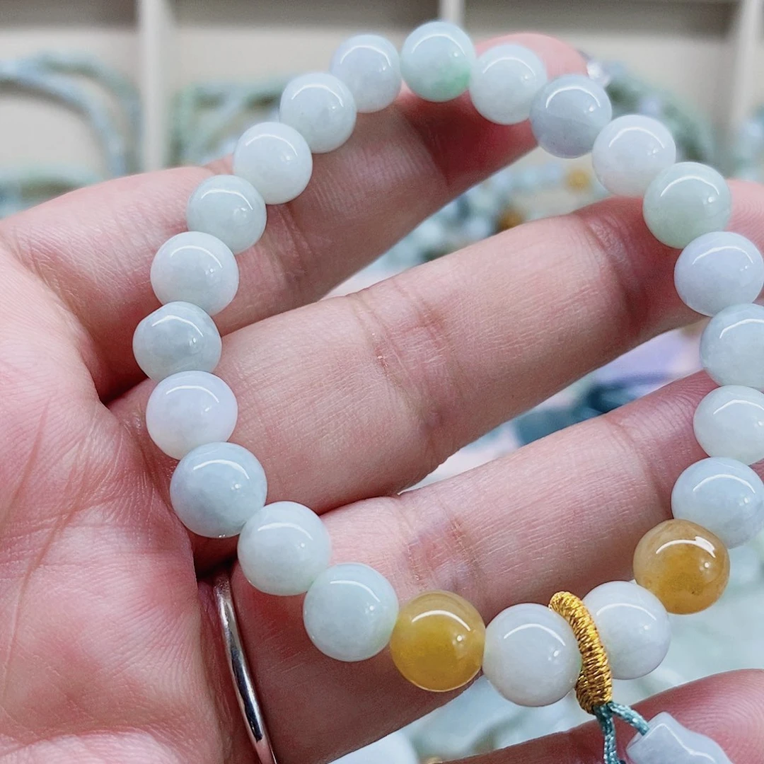 颈饰未镶嵌翡翠天然