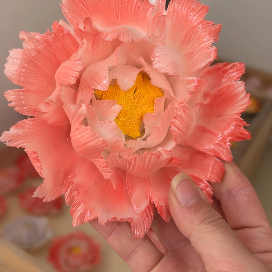 陶瓷花拍满20元发货退款拉黑