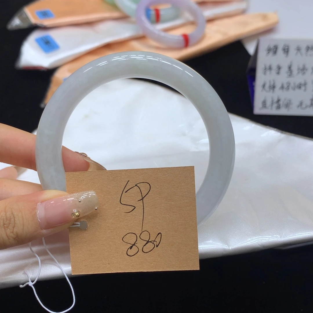 翡翠未镶嵌手镯天然翡翠