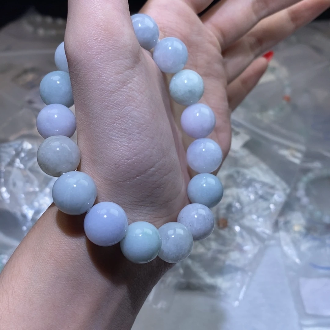 未镶嵌手串翡翠天然缅甸翡翠a货