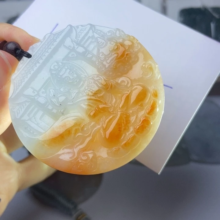 颈饰未镶嵌翡翠翡翠