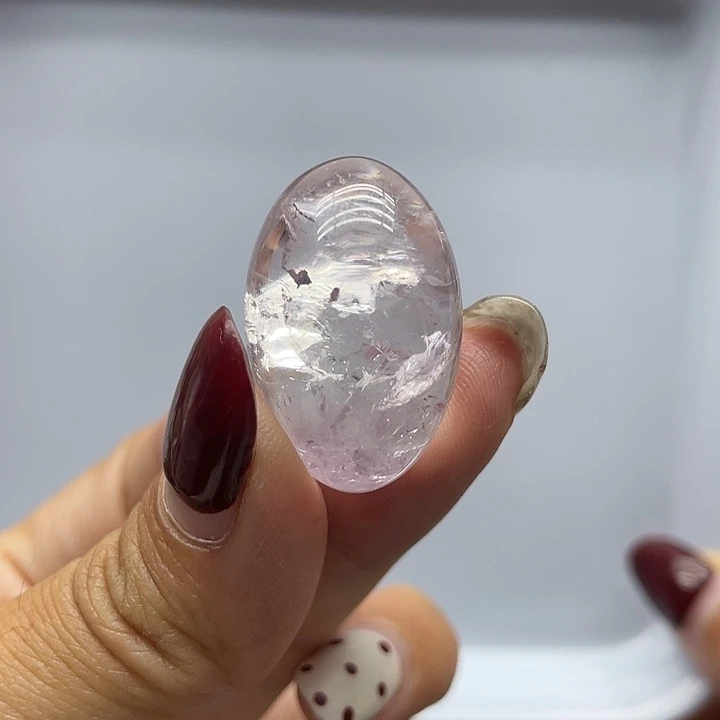 未镶嵌珠宝半成品水晶41玻利维亚紫水晶蛋面