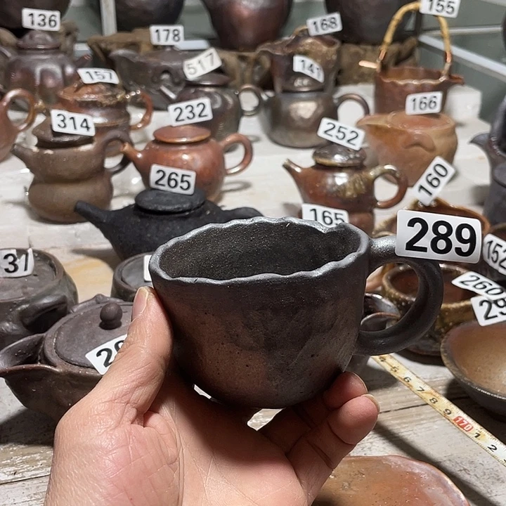 纯手工柴烧茶具精品