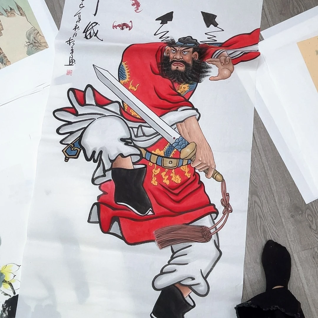 国画张松平老师作品欣赏