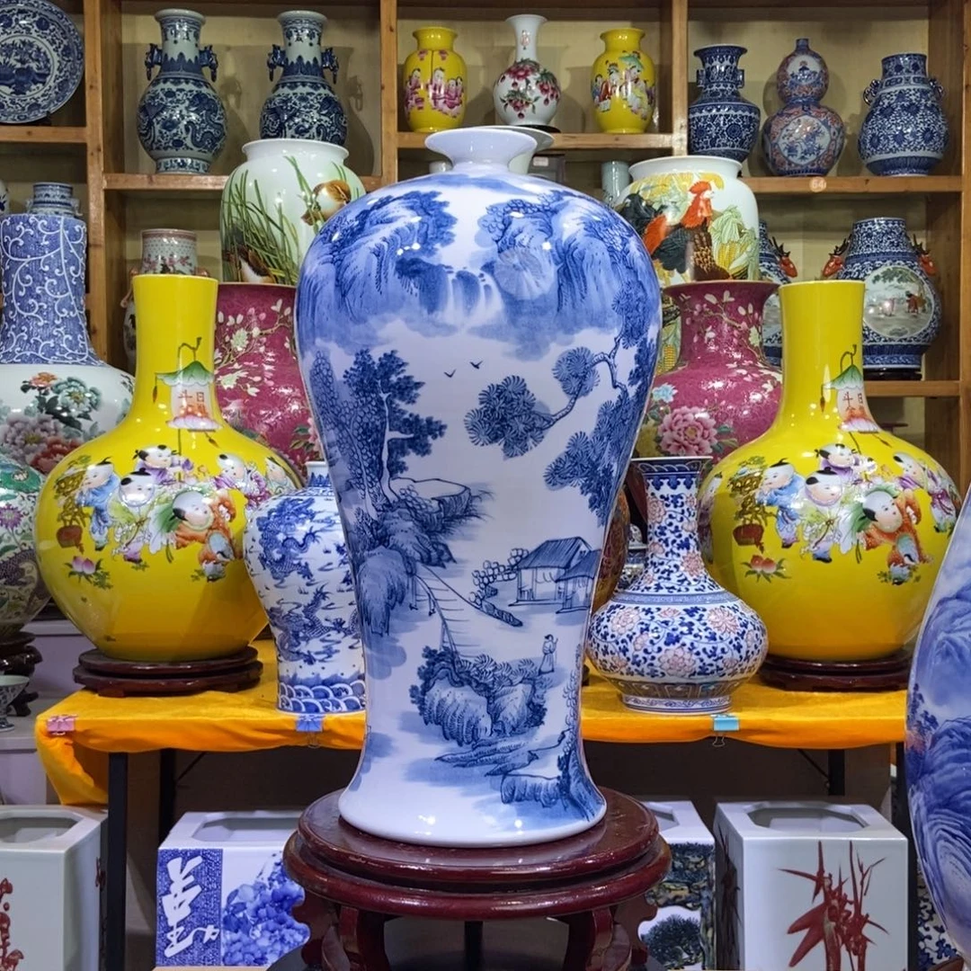 瓶景德镇陶瓷花瓶摆件