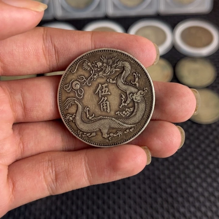 金属大头龙洋船洋工艺品
