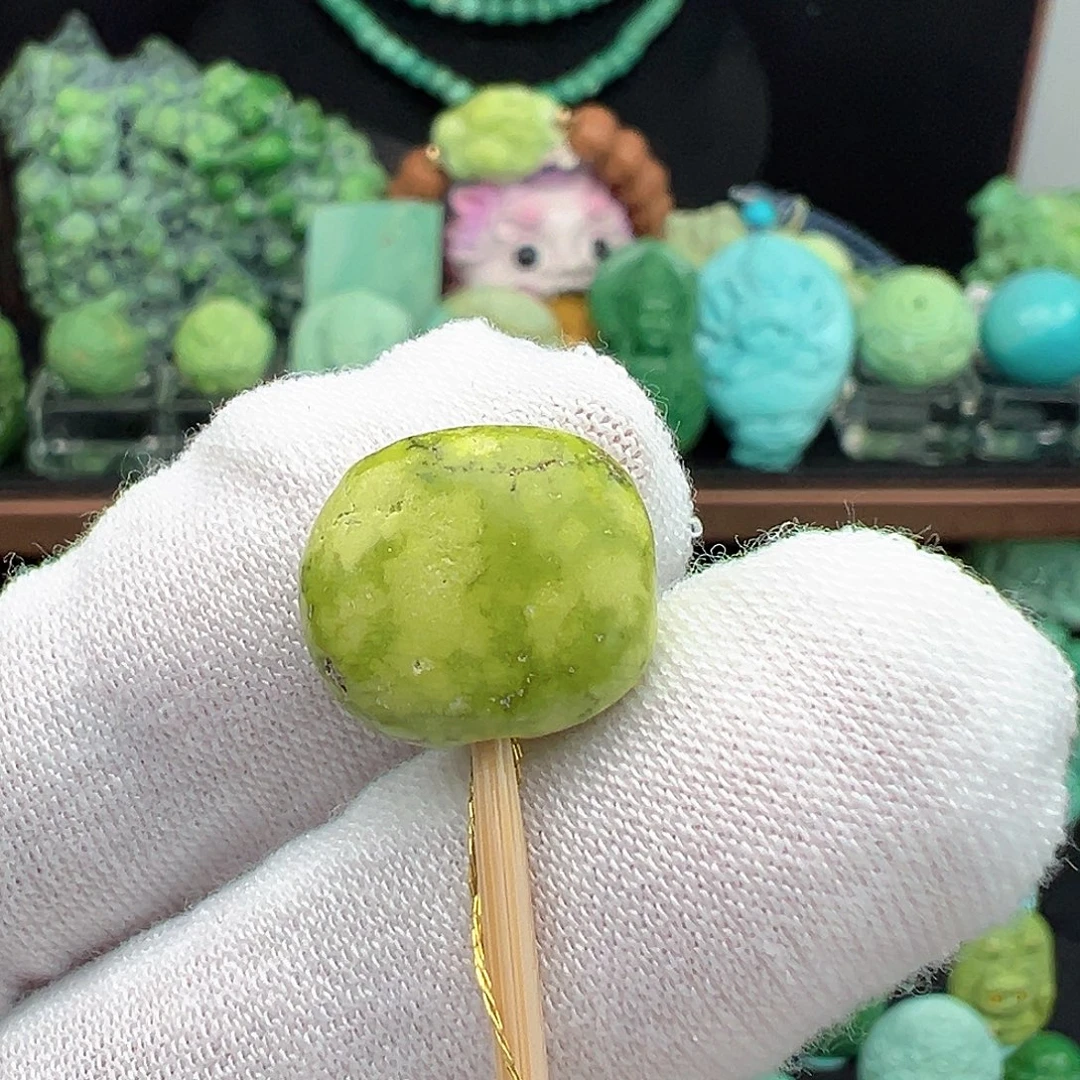 绿松石未镶嵌绿松石主播璐璐