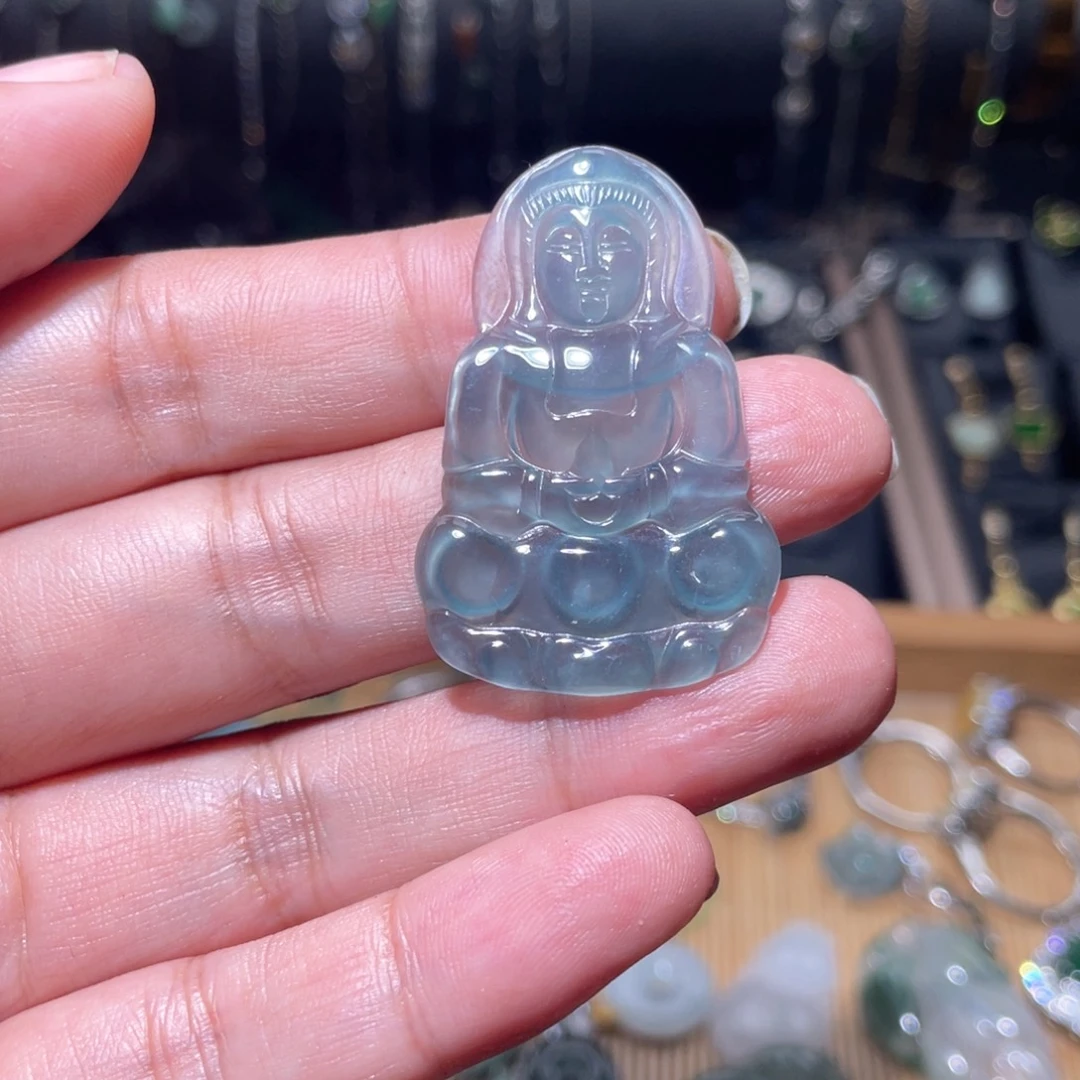 翡翠未镶嵌颈饰天然翡翠