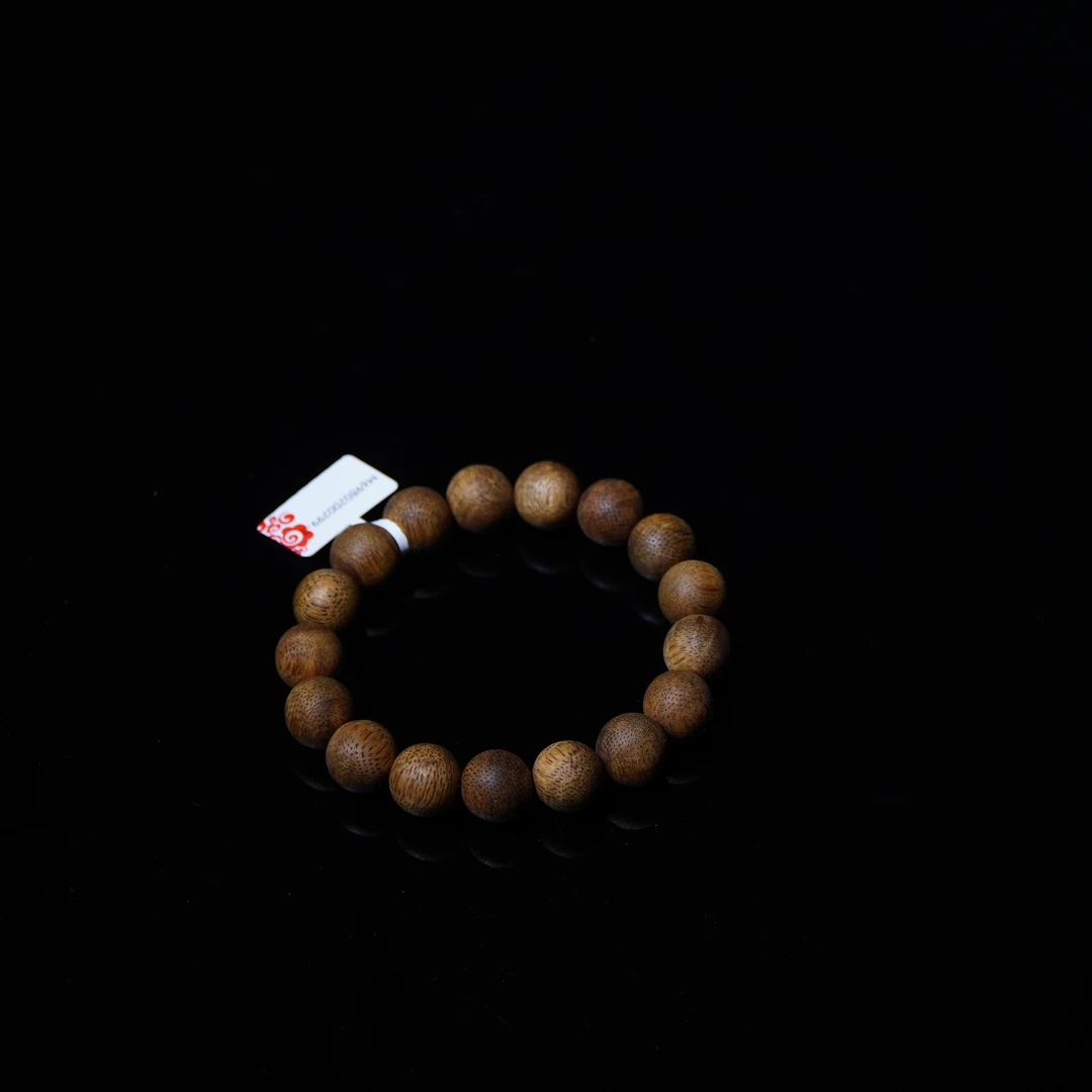 Y10沉香【柬埔寨菩萨奇楠蛇纹单圈】12.9mm-收藏级—M69680200299-3