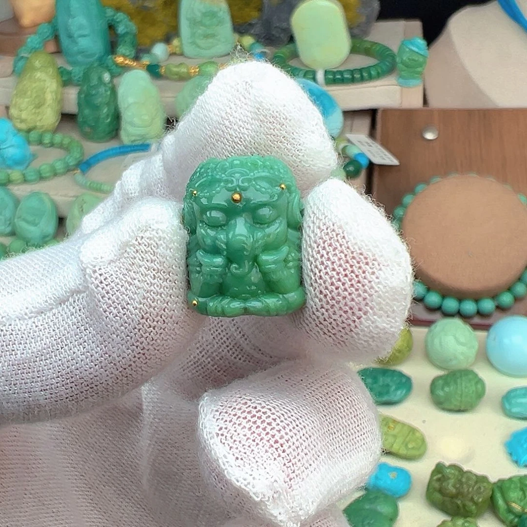 绿松石未镶嵌主播夏