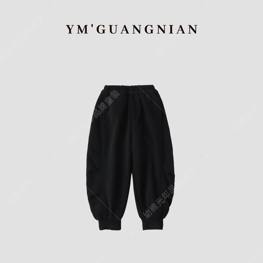 【幼棉光年】秋季男童宽松时尚拼接休闲裤5262327