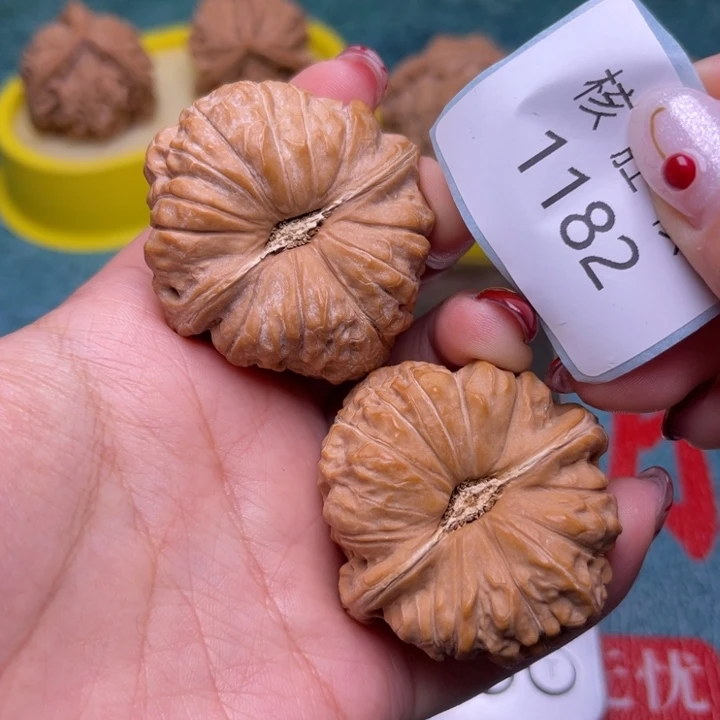 文玩核桃把件南瓜墩42.1182