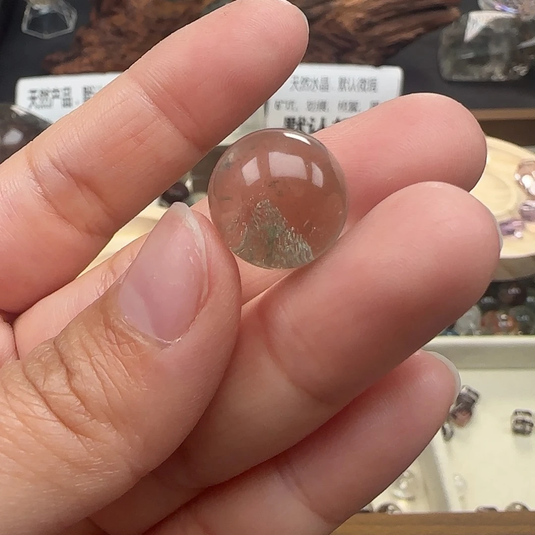 水晶珠宝半成品未镶嵌14mm