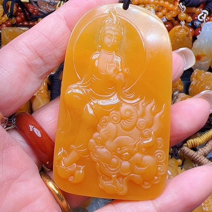 石英质玉（黄龙玉）合金戒指