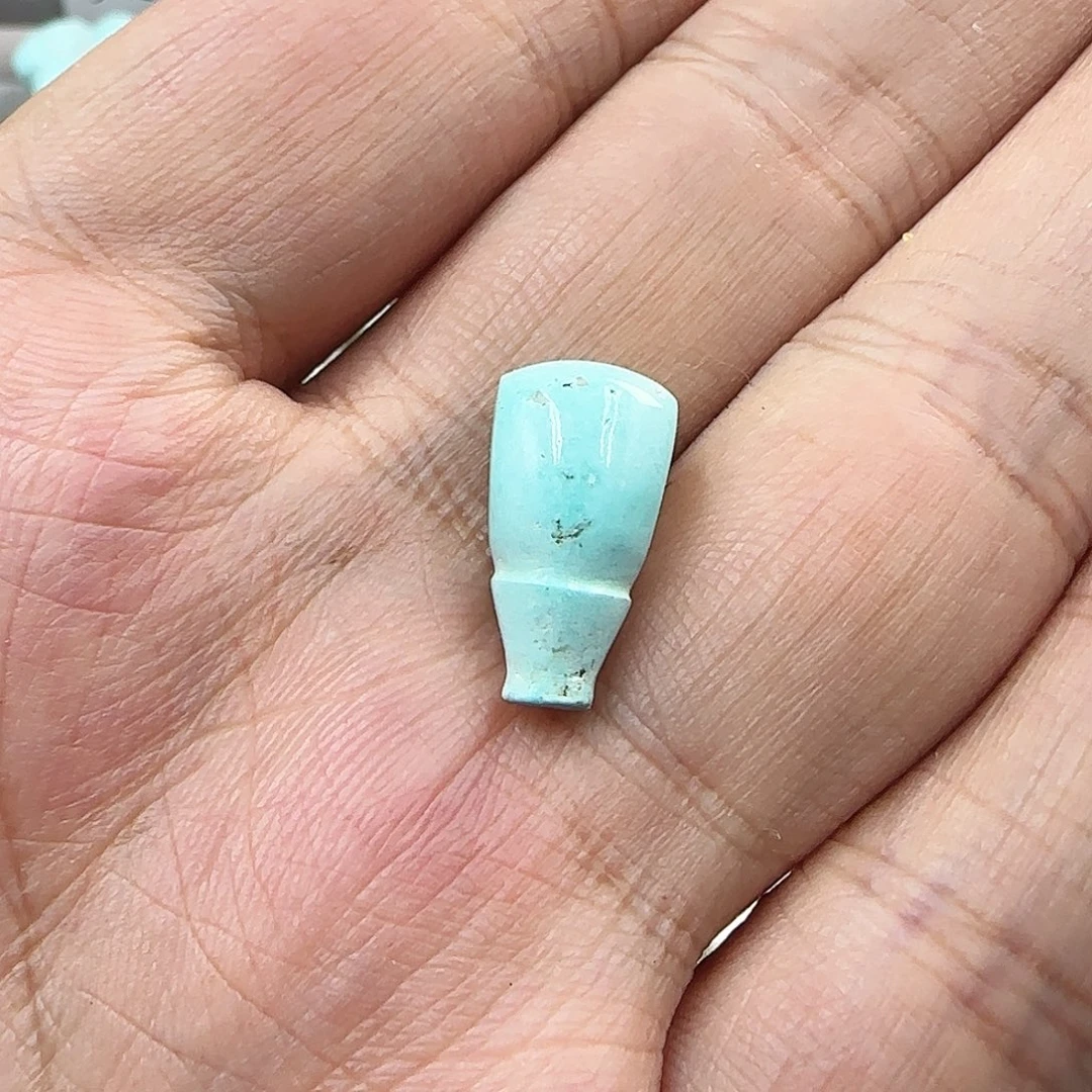 绿松石未镶嵌奶嘴三通