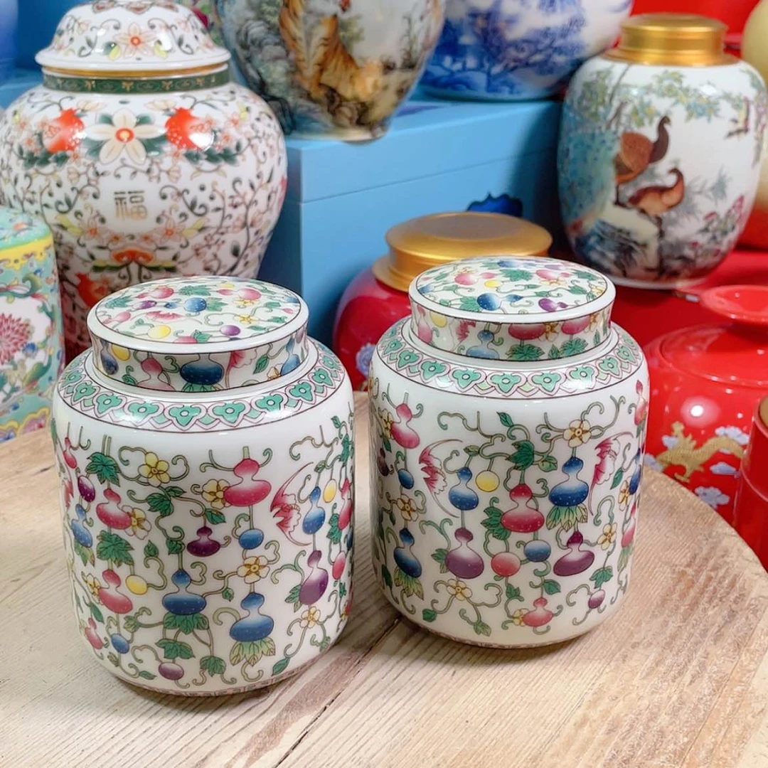 【闪购商品】罐陶瓷茶叶罐密封罐
