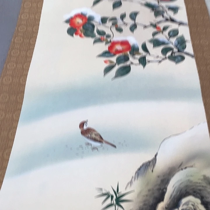 竖款携***爷精品剪纸作品欣赏