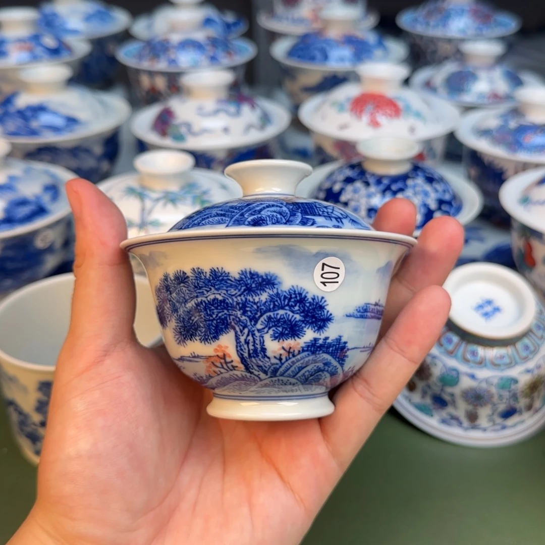 彦祖纯手工手绘茶具107