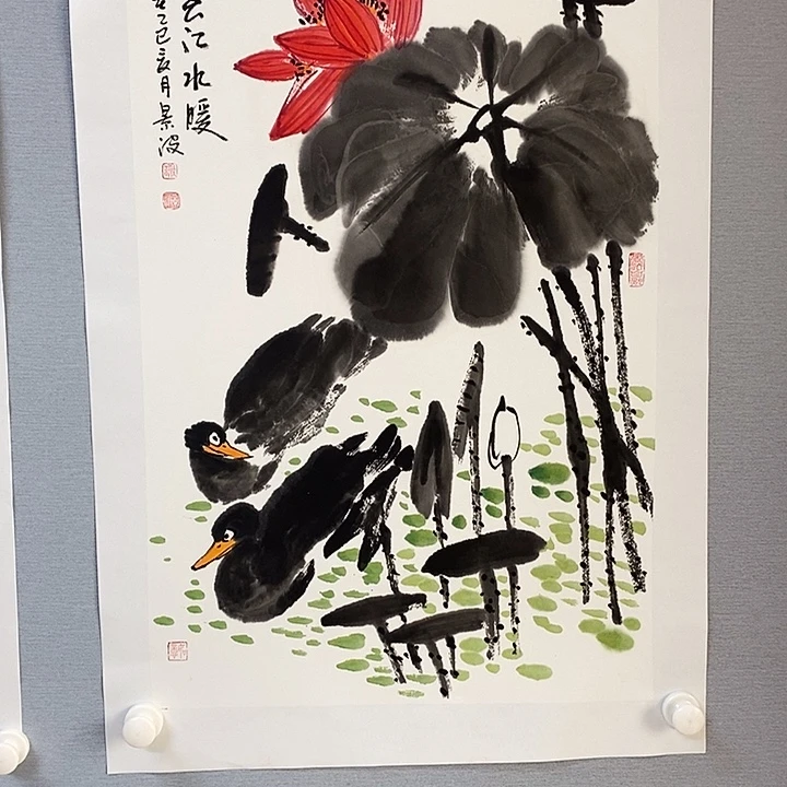 国画亲笔手绘原创