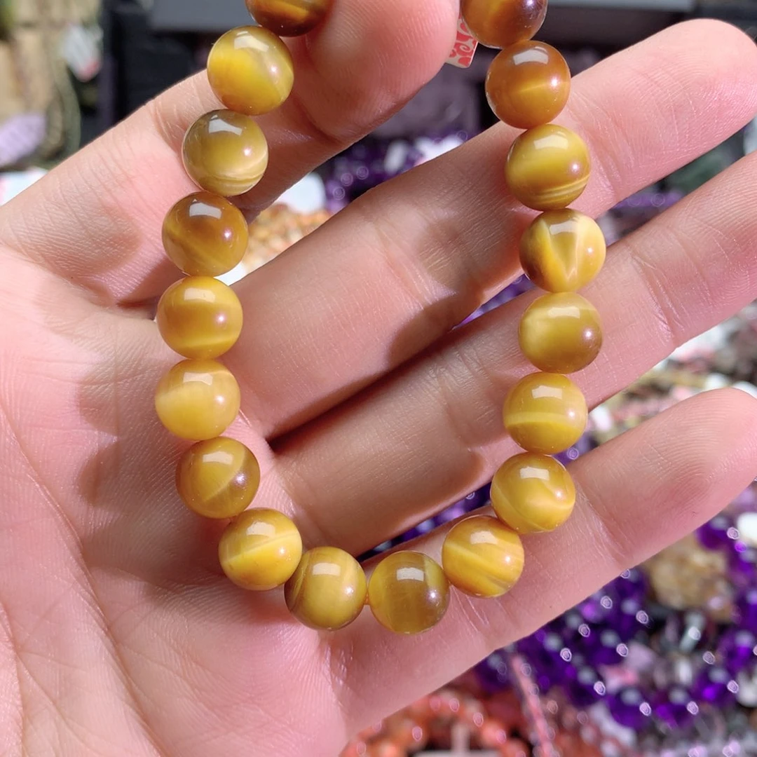 水晶手链未镶嵌方*愉金虎9+