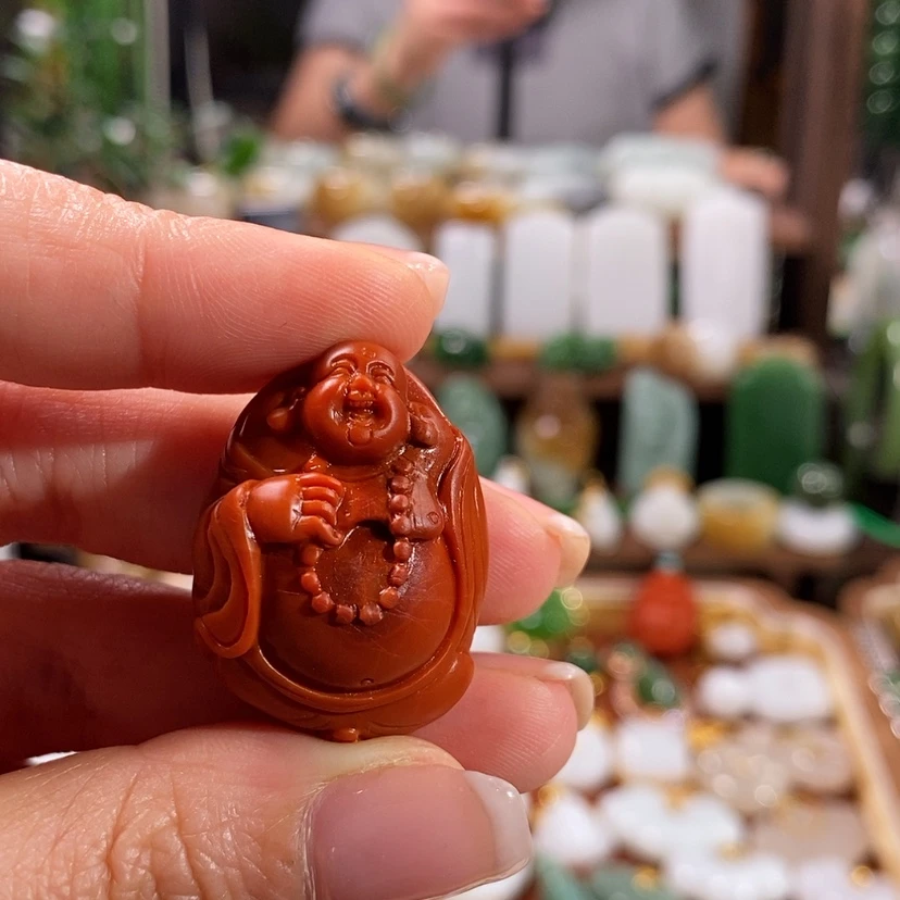【闪购商品】南红玛瑙未镶嵌吊坠(不含链)