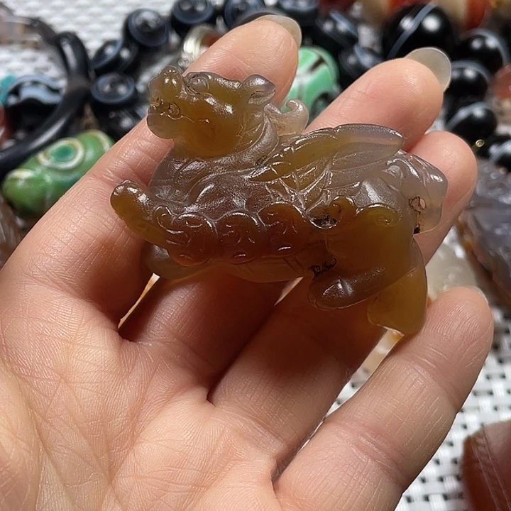 玛瑙/玉髓未镶嵌挂件