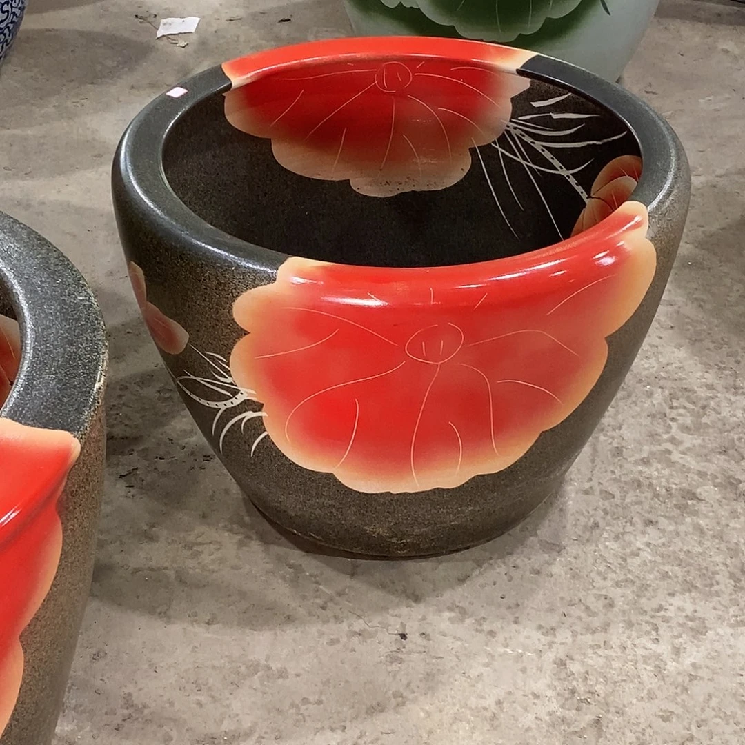 风****景德镇陶瓷鱼缸艺术