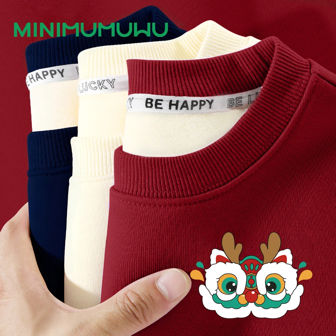 小童衣服加厚保暖冬婴儿2026年上衣冬装男女童宝宝休闲风加绒卫衣