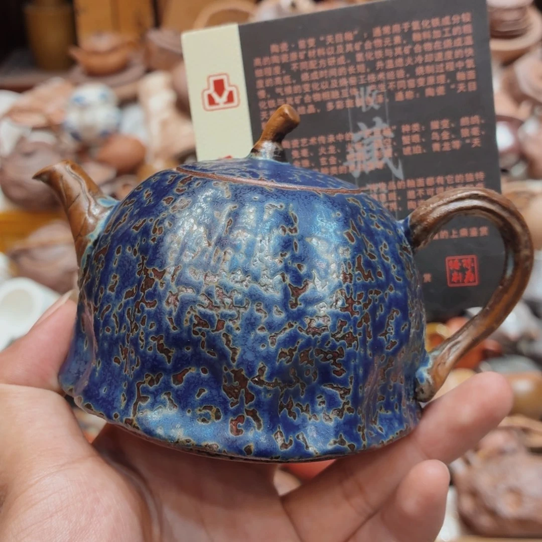 柴烧老岩泥高温茶器皿