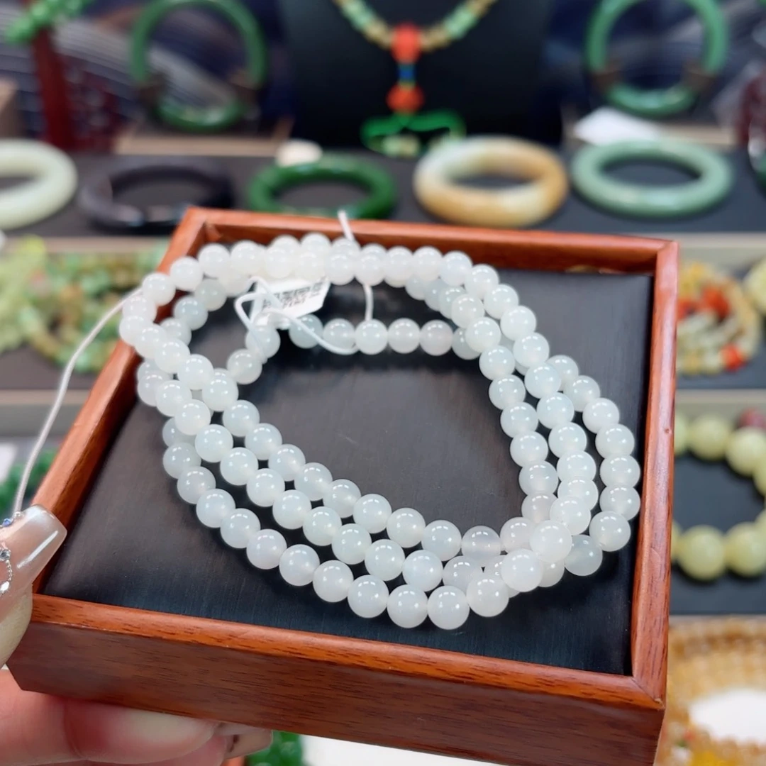 和田玉手链未镶嵌