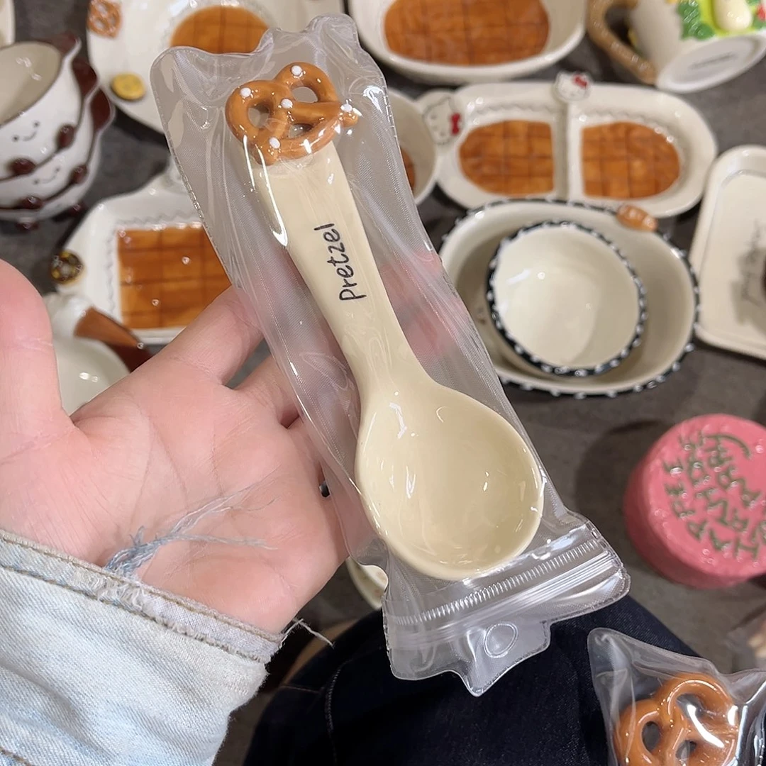 碱水结陶瓷勺子陶瓷