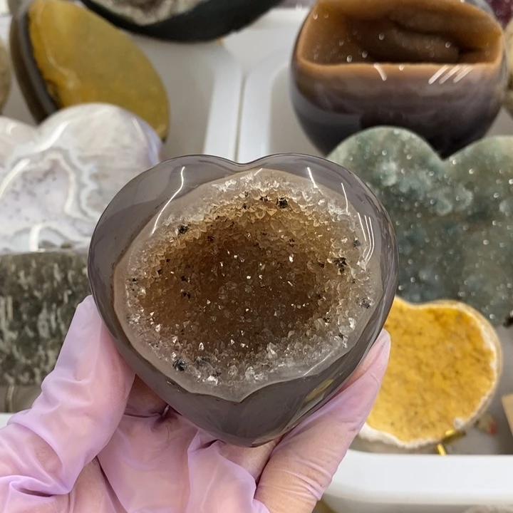 紫晶珠宝半成品未镶嵌2